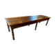 Farmhouse table chene massive