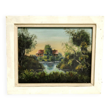 Oil on wood