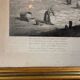 Set of 4 engravings, 19th-century reprint, very fine Napoleon III frames