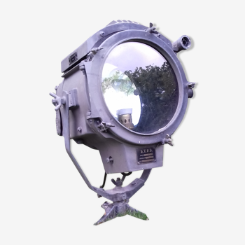 Projecteur marine militaire Sautter-Harle Paris