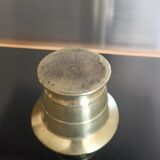 18th century gilded bronze mortar