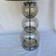 Large glass table lamp Delmas 1970