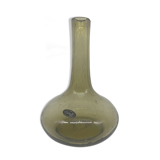 Bubble glass vase