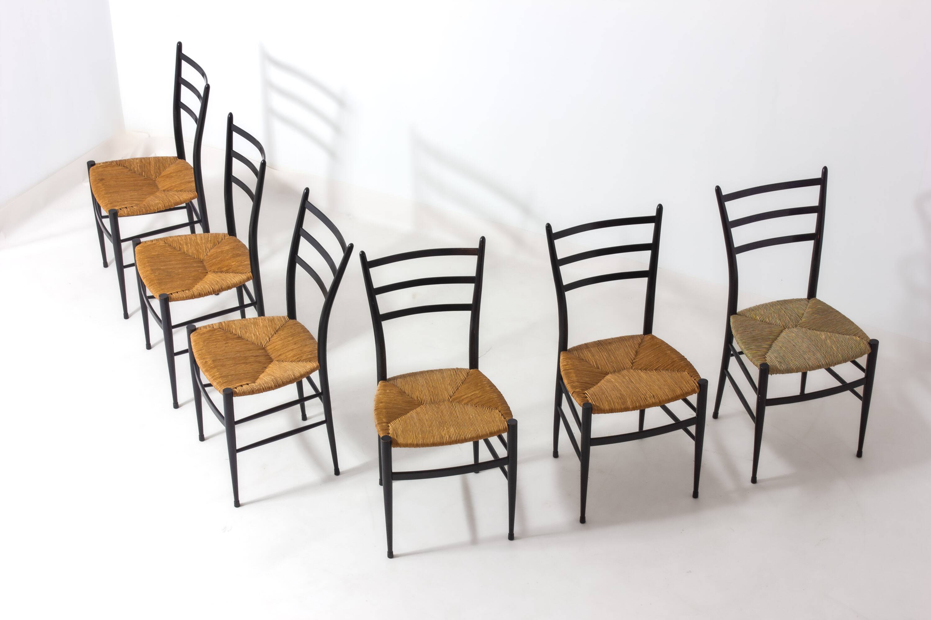 Ensemble de chaises 'Spinetto'