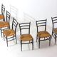 Ensemble de chaises 'Spinetto'