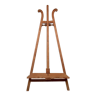 Tripod painter's easel in beech forming a lyre circa 1900