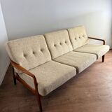 Vintage 80s Scandinavian sofa – D-BED convertible into a bed