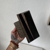 Brutalism bronze door handle