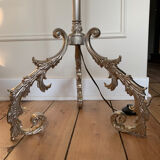 Brass floor lamp