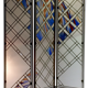 Paravent en vitrail (Stained glass folding screen)