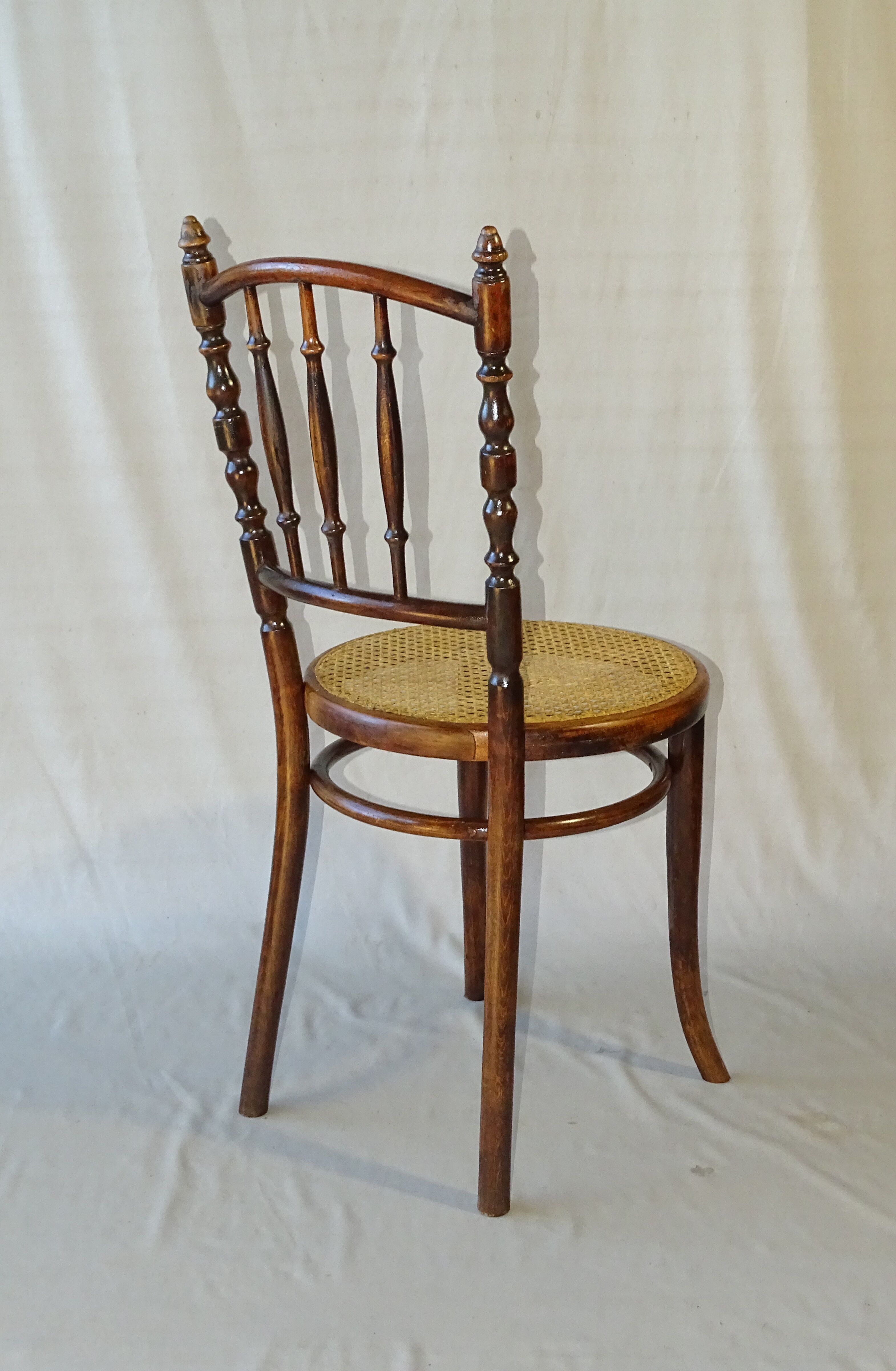 2 chaises bistrot Thonet N°51 vers 1900