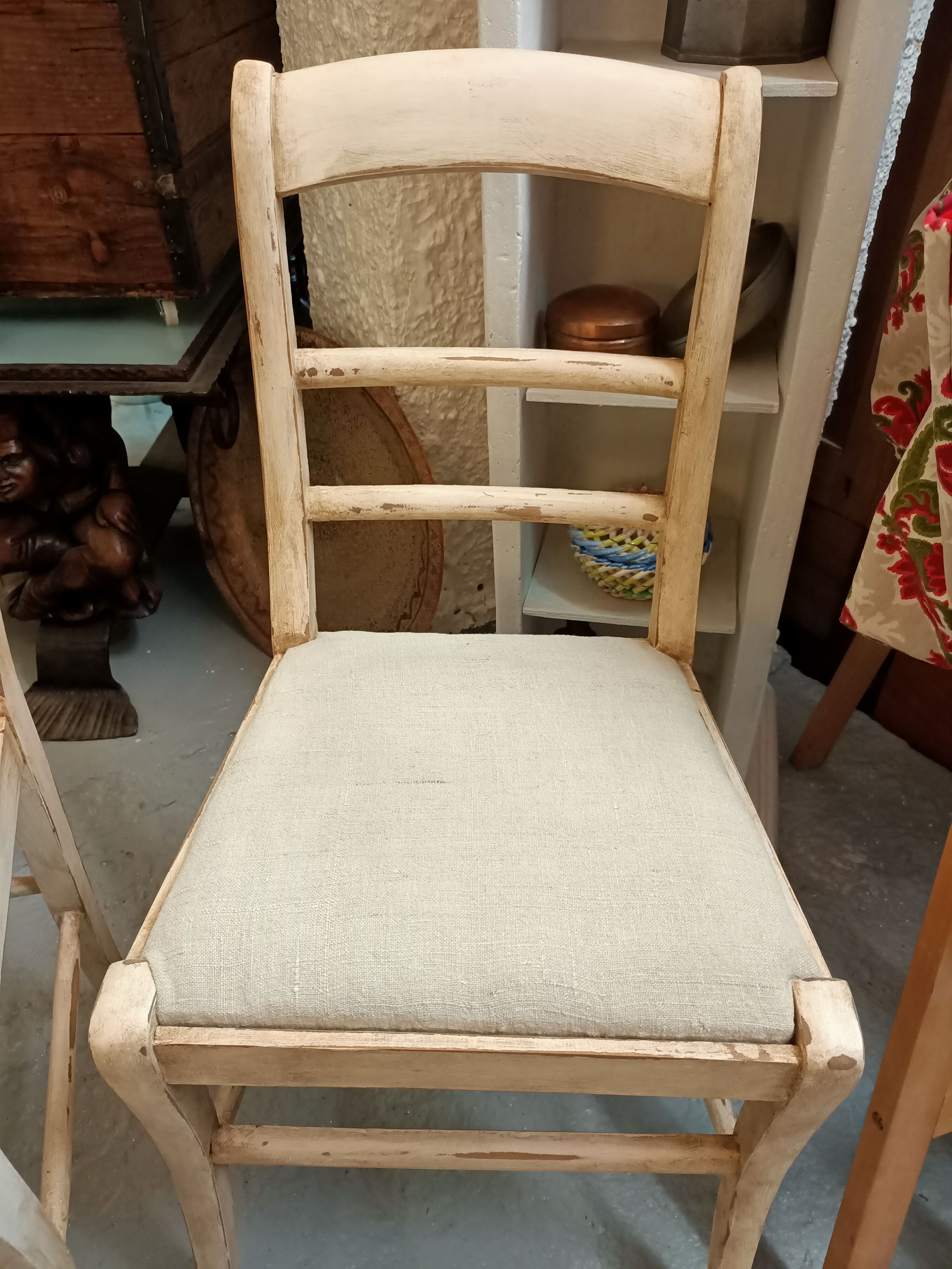 2 renovated chairs