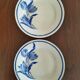 8 French earthenware dinner plates (Gien Sarreguemines Digoin Moulin des Loups Orchies)