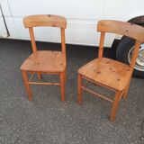 Chaises danoise en pin