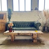 Old workbench with low TV cabinet / coffee table / bench
