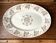 Oval serving dish in Terre de Fer Gien earthenware with Osborne Sepia decor