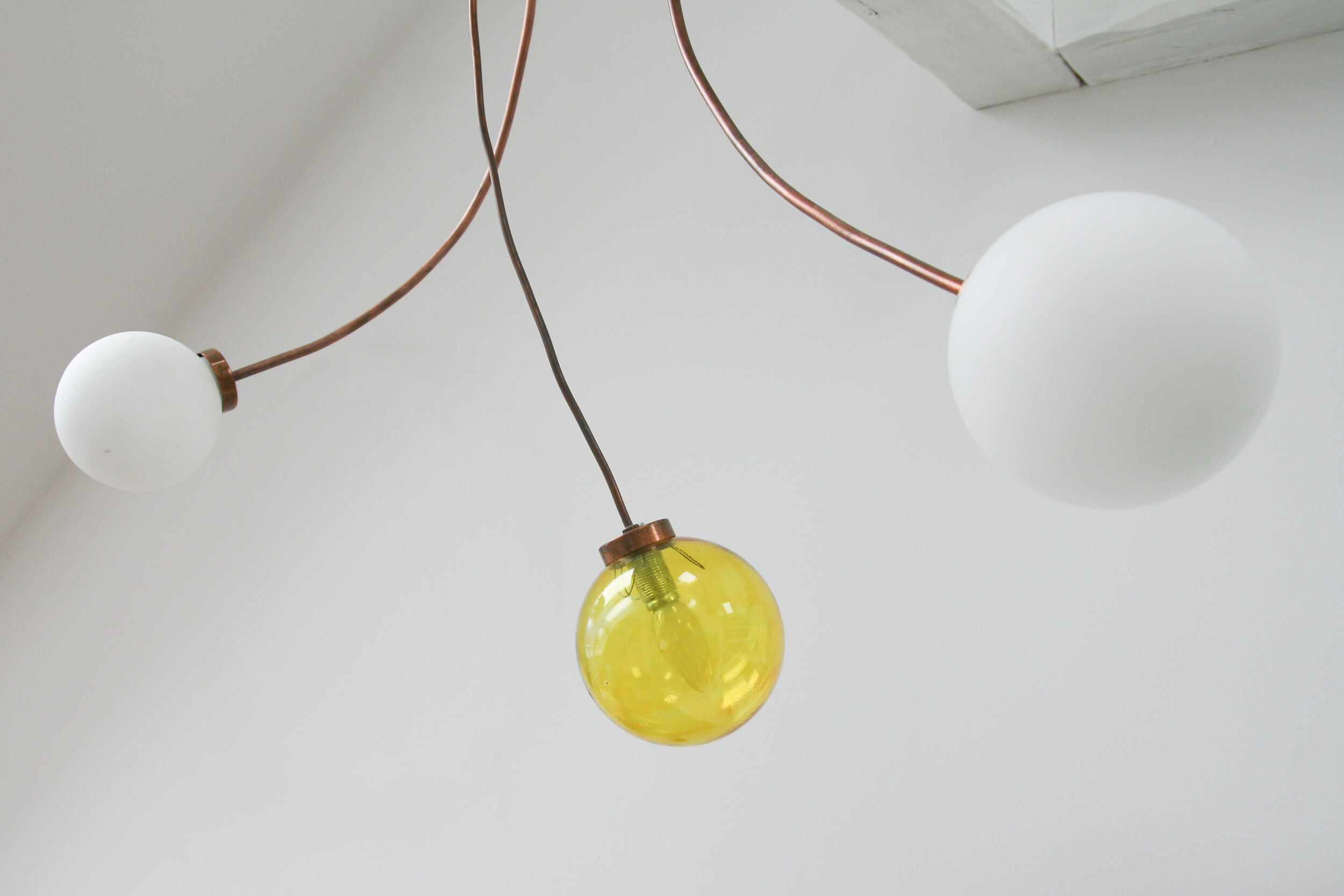 Adjustable Alien Copper langing lamp