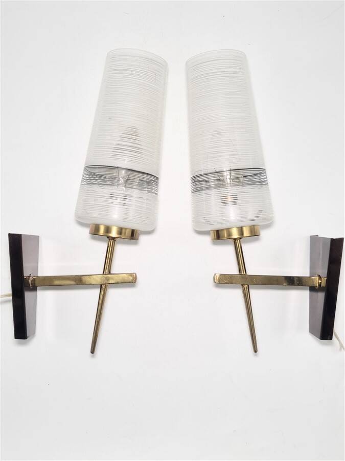 Pair of wall sconces