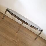 Smoked glass coffee table 70