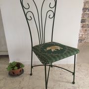 Vintage Wrought Iron Garden Chair
