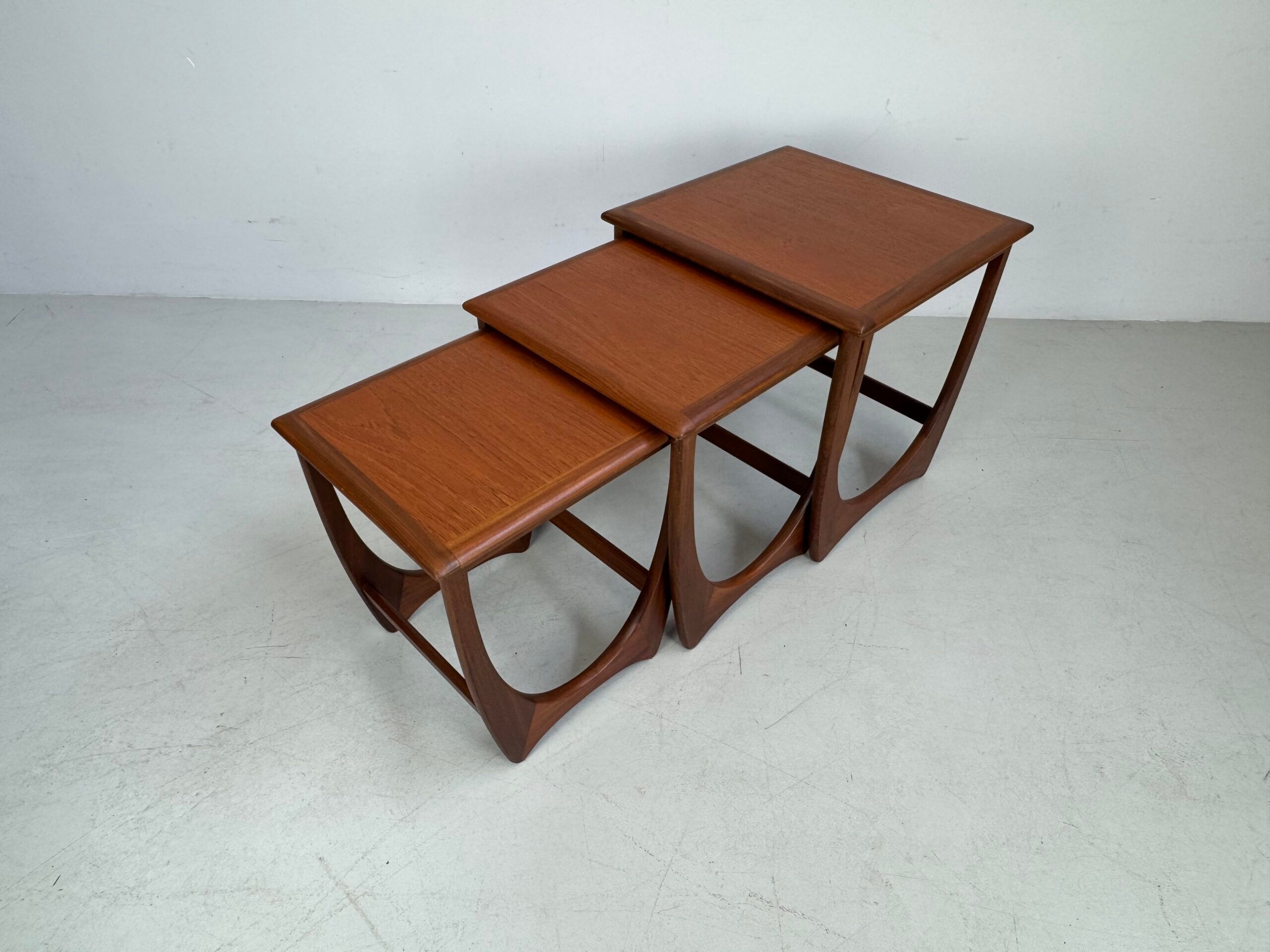 Vintage G-Plan side tables set.