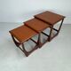 Vintage G-Plan side tables set.