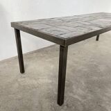 1950s slate coffee table