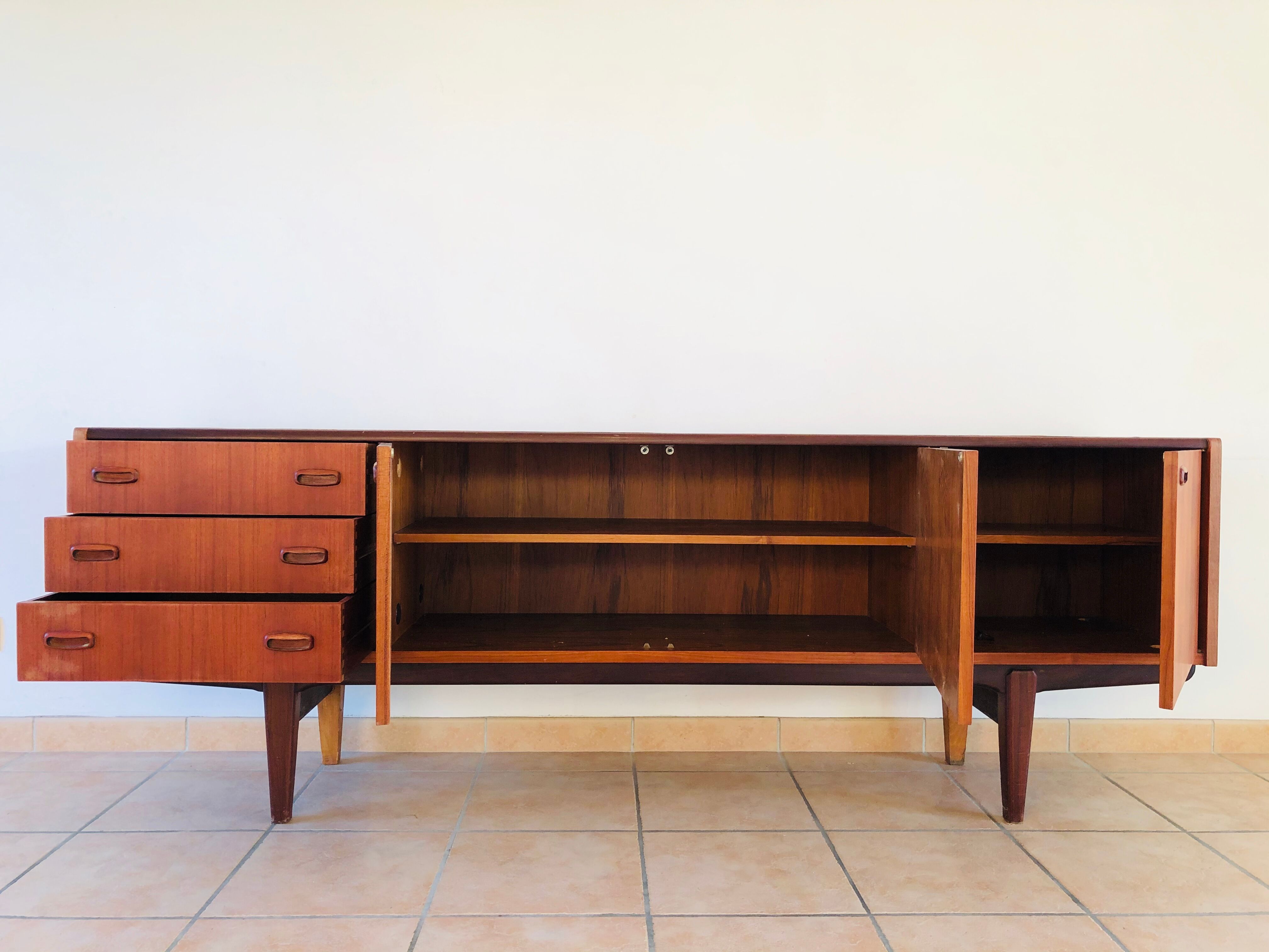 Scandinavian teak sideboard 1960