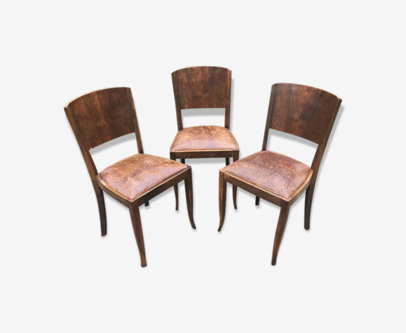 Lot de 3 chaises vintage