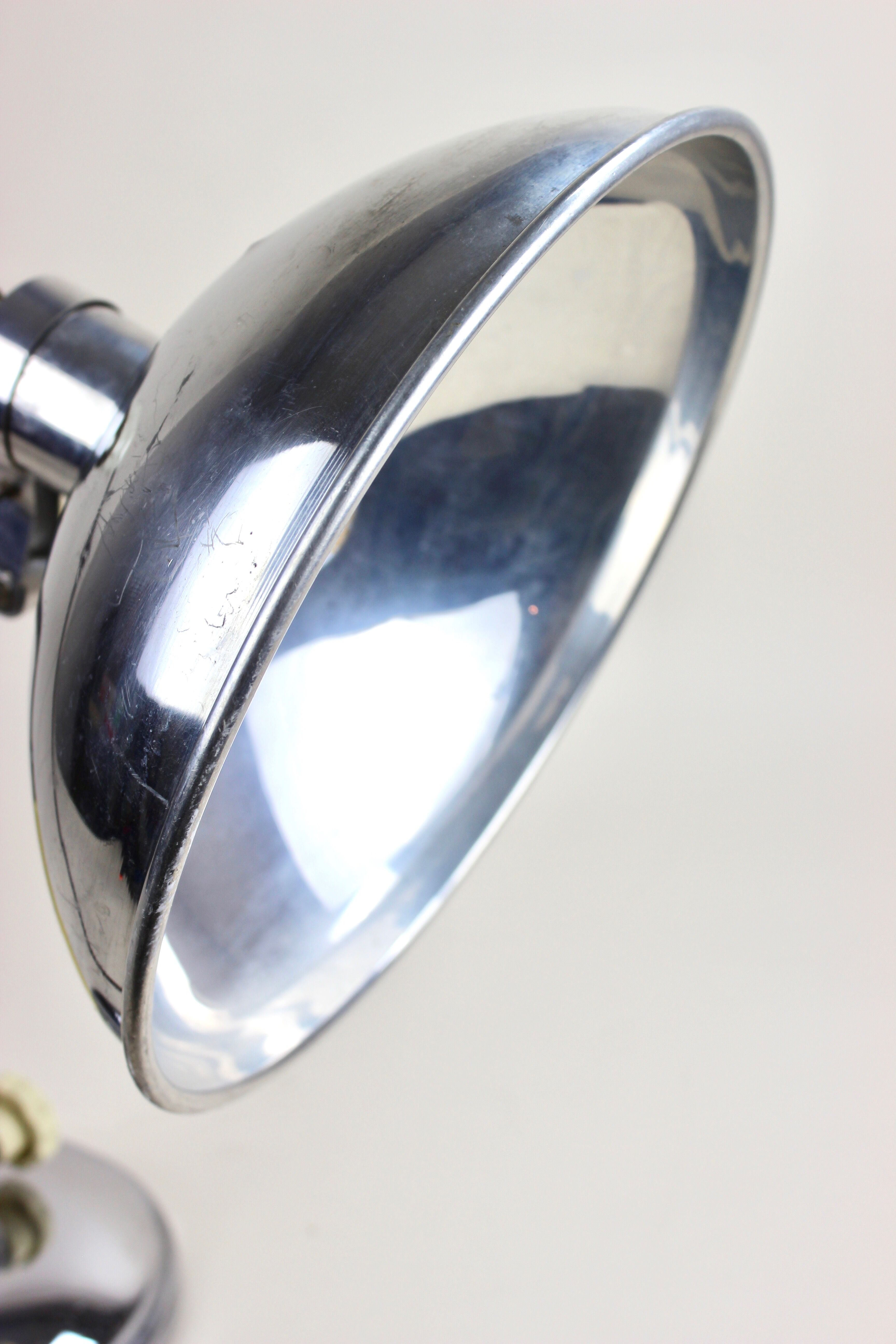 Kurt Rosenthal Oly Lux Lamp, Art Deco Desk Lamp, Industrial Design, Loft