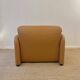 Maralunga Armchair cognac leather Cassina 1970s