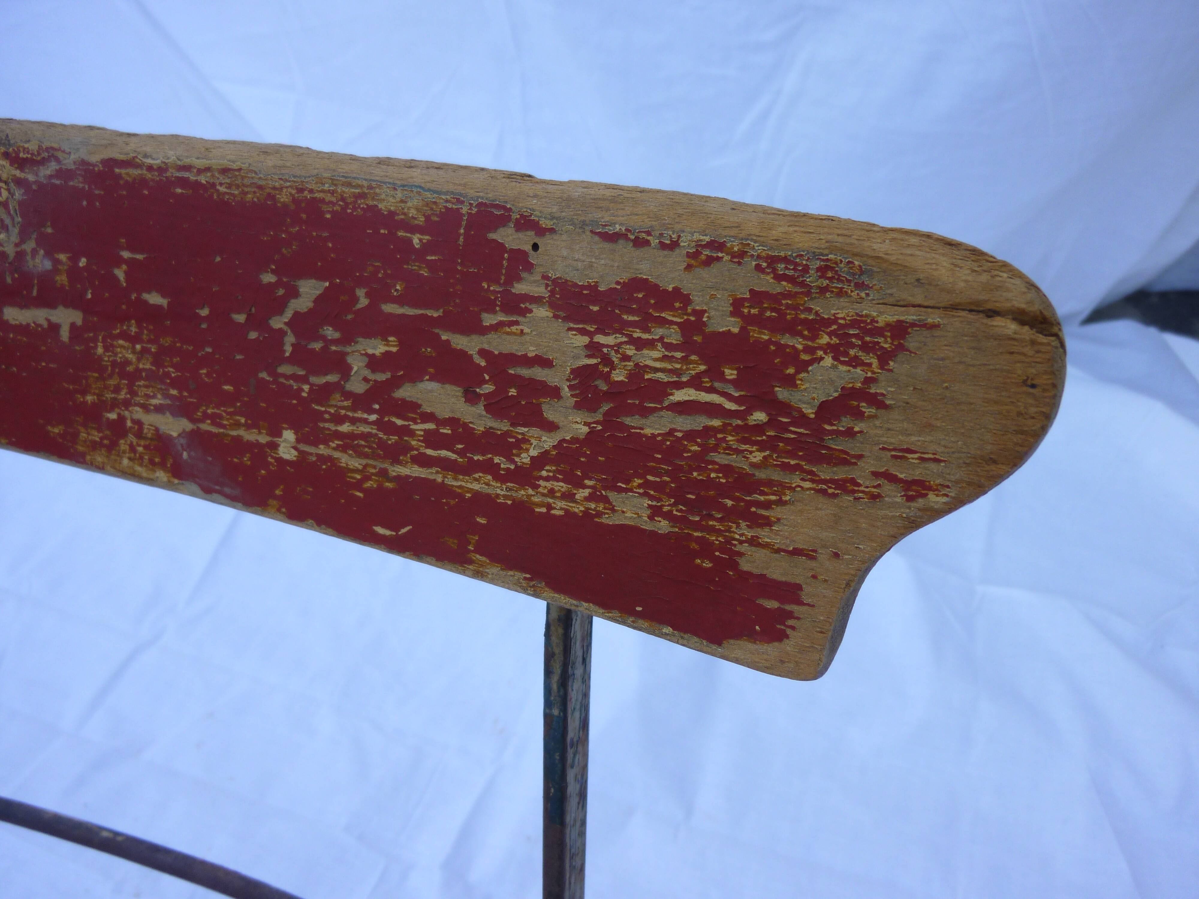 Chaise pliante bistrot années 30