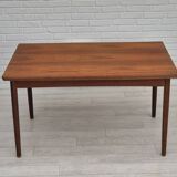 1970s, Danish foldable dining table, teak wood, original condition.