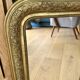 Antique gilded carved mirror - antique glass - vintage - Louis XVI