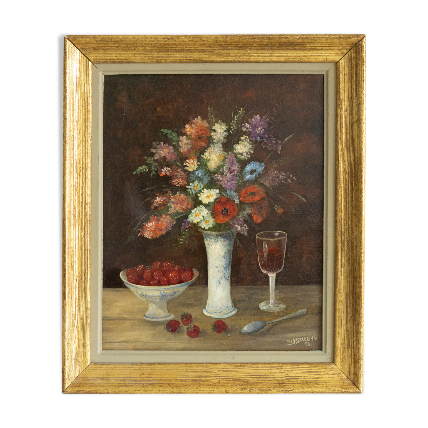 Still life painting fruit oil painting