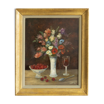 Still life painting fruit oil painting