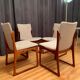 Ensemble de quatre chaises Vamdrup Stolefabrik, Danemark, années 1960
