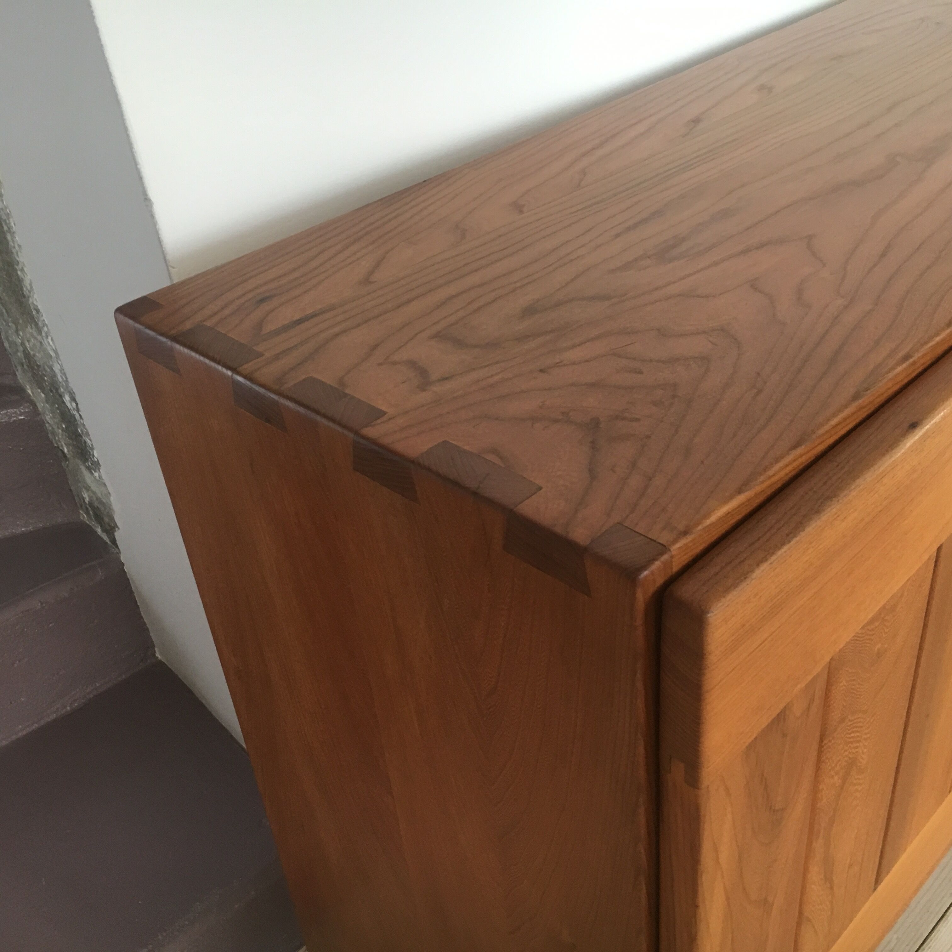 Maison Regain elm buffet in 1970