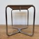 Chrome tubular steel Bauhaus Stool Thonet B8 by Marcel Breuer, 1930