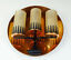Mid century sconce wall lamp copper metal glass