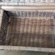 Commode chiffonnier en rotin et osier