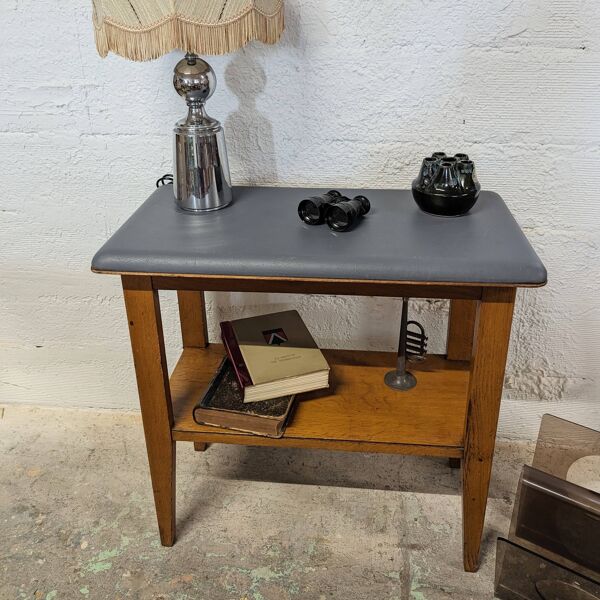 Console vintage pieds compas