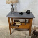 Vintage console with compass legs