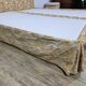 Exclusive Dual electric bed 200 cm x 200 cm - Vintage Gold 1970s.