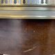 Marble bouillotte table