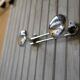 Coat rack wall vintage metal two hooks