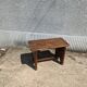 Marche-pied, petit banc