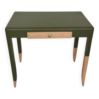 Olive green desk