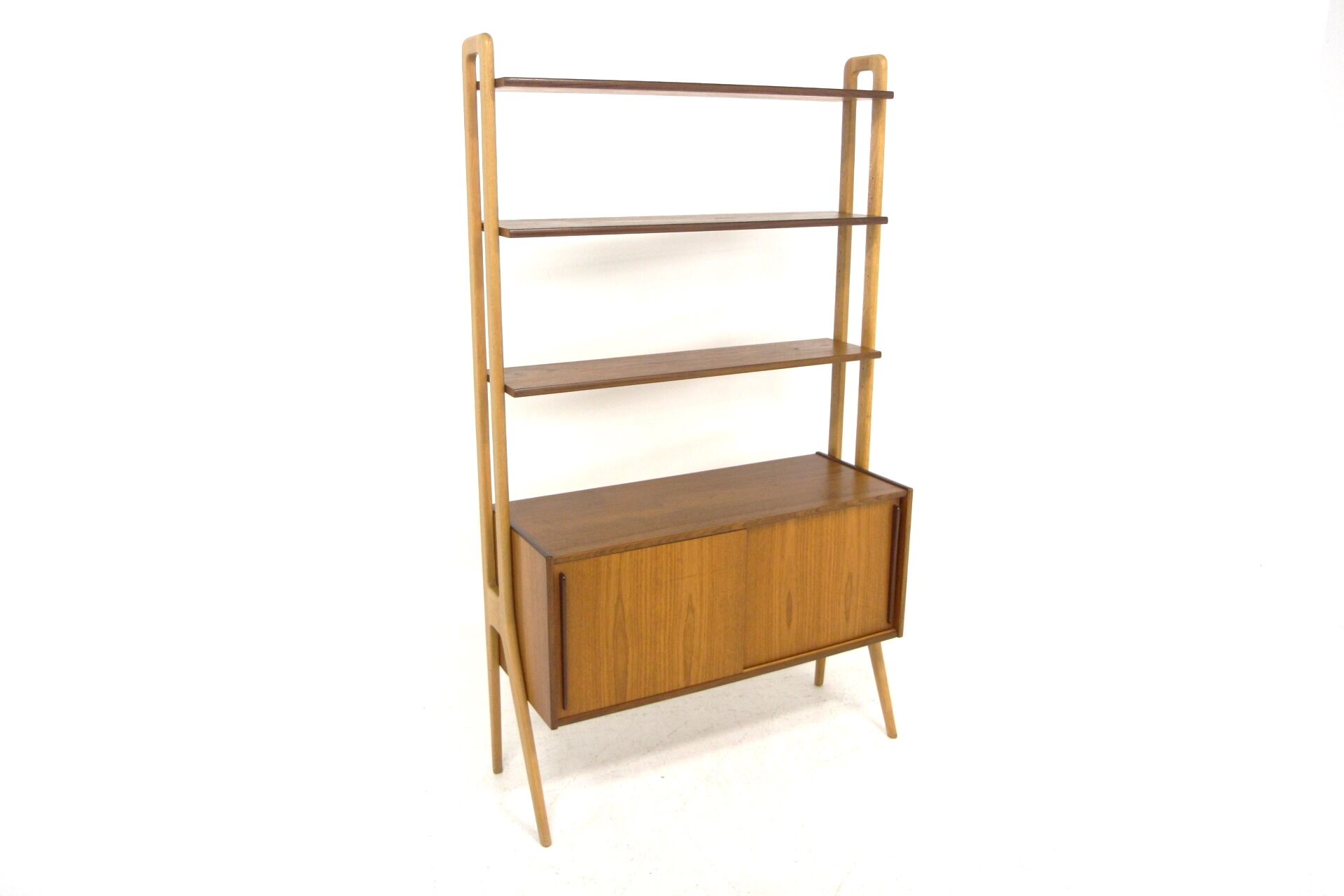 Scandinavian teak bookcase, Sweden, 1960