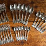 Ercuis silver metal cutlery